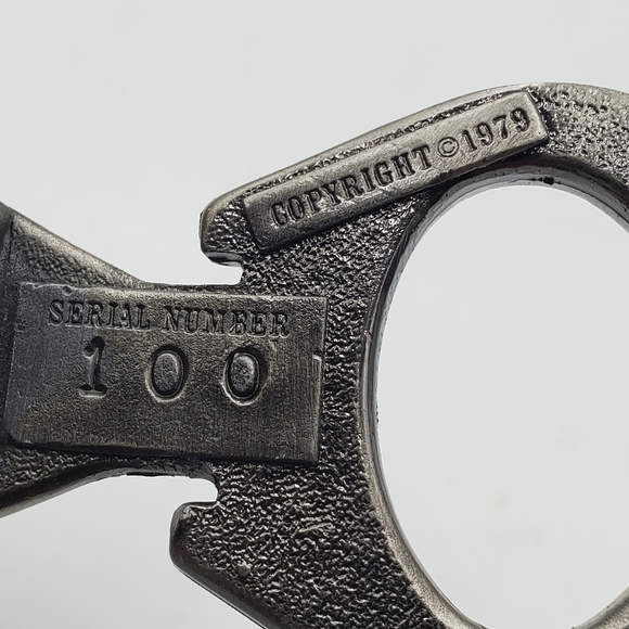 Pop Tab Beer Tab Bottle Opener Belt Buckle - Picture 3 of 5